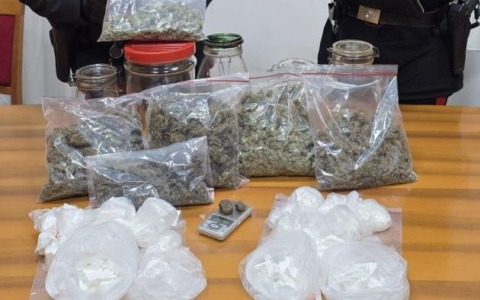 Maxi sequestro di droga a Villa d’Adda: arrestato 24enne