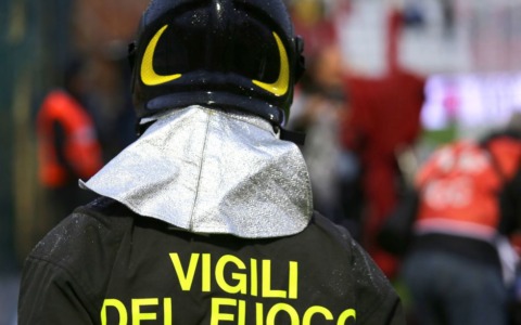 Frana sulla provinciale a Berbenno, strada chiusa