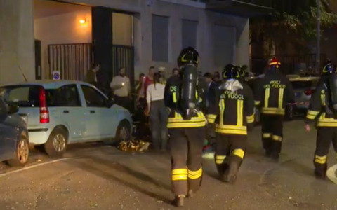 Esplosione in una palazzina a Bergamo, nove feriti: due sono gravi